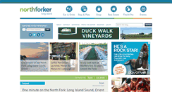 Desktop Screenshot of northforker.com